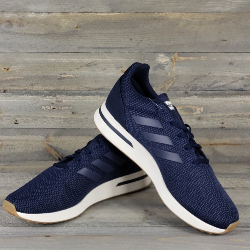 New adidas Men's RUN70S Running Shoes Navy Blue - Picture 6 of 7